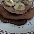 El cooksnap de Leila Grosso cuando hizo Keto - mini Panqueques de chocolate.
