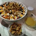 Cooksnap de Patricia Alexandra quando cozinhou Salada de Frango com Abacate e Feta.
