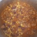 Horváth Kata Cooksnap-ja, amikor elkészítette a(z) Chilis bab receptet.