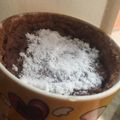 El cooksnap de Florencia cuando hizo Mug cake de chocolate!.