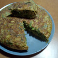 El cooksnap de Marina cuando hizo Tortilla de espárragos trigueros.