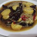 Cooksnap dari Haryati untuk resep Tumis Tofu Enoki Pedas