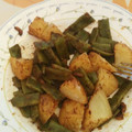 El cooksnap de fina cuando hizo Judías verdes con patatas ajo y pimentón.