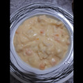 Cooksnap από Αγγελική Σεράνι στη συνταγή Σούπα πατάτας με τσένταρ και μπέικον