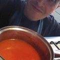 El cooksnap de Antonio Razo cuando hizo Caldillo de tomate a la mexicana.