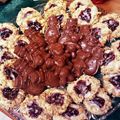 Valarie's cooksnap of when they made sunshines thumbprint jelly cookies.