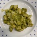 El cooksnap de poramoralhambre cuando hizo Ñoquis al Pesto.