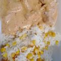 El cooksnap de Miriam Castro cuando hizo Pollo en crema de chipotle.