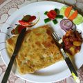 Priyanka Samanta's cooksnap of when they made মোগলাই পরোটা (Muglai parota recipe in Bbengali).