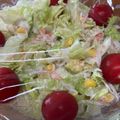 ミユキのママ's cooksnap of when they made 子供大好き！レタスとカニカマのマヨサラダ.
