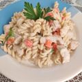 Cooksnap από Βασιλικη στη συνταγή Μακαρόνια με κρέμα γάλακτος, κοτόπουλο και πιπεριές