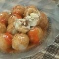 Cooksnap dari Fatimah Djarkasih untuk resep Cilok isi ayam bumbu kacang
