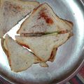 Jai joshi का कुकस्नैप जब उन्होंने वेजिटेबल सैंडविच (vegetable sandwich recipe in Hindi) बनाया था।