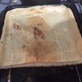 El cooksnap de Valentina C. Zapata cuando hizo Tarta de jamón y queso con masa licuada.