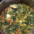 El cooksnap de ESPERANZA cuando hizo Potaje de garbanzos con bacalao y espinacas.