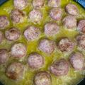 El cooksnap de miguel Villalba cuando hizo Albóndigas en salsa española.