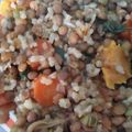 El cooksnap de Carmeta cuando hizo Lentejas con arroz.