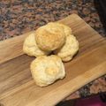 El cooksnap de Fiorella cuando hizo Scones de queso.