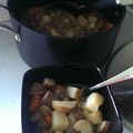 Michael's cooksnap of when they made Old time beef stew.