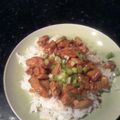 Monika Clary's cooksnap of when they made Chicken soy sauce with rice congee or plain rice soup.