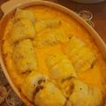 Nickgenova's cooksnap of when they made Brenda's Baked Stuffed Flounder.