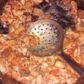 El cooksnap de Ferna Cherini cuando hizo Guiso de fideos.