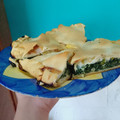 El cooksnap de Romina Otero cuando hizo Tarta de acelga grace.
