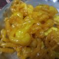 Deepti Nagpal's cooksnap of when they made Instant Jalebi.