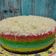 Cooksnap dari anggyarani untuk resep Resep Rainbow Cake Kukus Cantik Mudah Dibuat