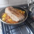 El cooksnap de cmpauwels cuando hizo Lomo de cerdo con cerveza.