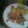 El cooksnap de Jonny Soriano cuando hizo Mollejas al limón y verdeo con papas, batatas y rúcula.