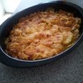 Bence Juhász Cooksnap-ja, amikor elkészítette a(z) Fokhagymás, tejszínes, csirkés burgonya receptet.