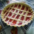 El cooksnap de Flor Tevez cuando hizo Pasta frola.