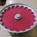 Cooksnap dari Noona Hilda ✅️ untuk resep Red Velvet Puding with Cheese Vla