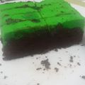 Cooksnap dari Febe Ribka Rambi untuk resep Brownies Pandan Kukus (ala Aman*a) #PR_BrowniesDCC