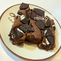 miiiko♡'s cooksnap of when they made オレオブラウニー　バレンタインに！.