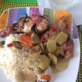 El cooksnap de Daniel Moreira Montesdeoca cuando hizo Pollo al horno con verduras.