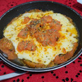 El cooksnap de Becky cuando hizo Provolone con tomate al horno.