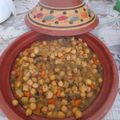 El cooksnap de Sandra cuando hizo Tajine de verduras y garbanzos.