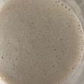 El cooksnap de Clarissa cuando hizo Agua de plátano.