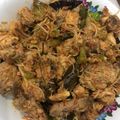 Cooksnap dari Rafina Hazra untuk resep Ayam suwir kecombrang