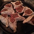 El cooksnap de Magalí Maiolino cuando hizo Empanadas tipo Árabe de Soja texturizada.😄👌.