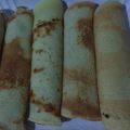 El cooksnap de Eloisa Serrano cuando hizo Panqueques con dulce de leche.