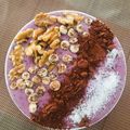 El cooksnap de Bizcocherry cuando hizo Smoothie bowl de plátano y arándanos 🌙.