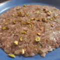 El cooksnap de Toni Martín cuando hizo Carpaccio de manitas de cerdo con vinagreta y piñones.