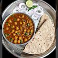 Charu Aggrawal का कुकस्नैप जब उन्होंने छोले पूरी(chole puri recipe in hindi) बनाया था।