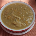 El cooksnap de Marthaluchaves cuando hizo Sopita de plátano con pollo 😋.