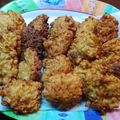 El cooksnap de Alejandra Garcia Feege cuando hizo Buñuelos de coliflor rallada.
