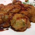 Cooksnap dari Sri Mugi Rahayu untuk resep Cilok jadul (cilok bumbu kacang)