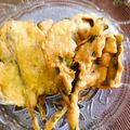 Afshan Shahnawaz's cooksnap of when they made Palak crispy pakoray.